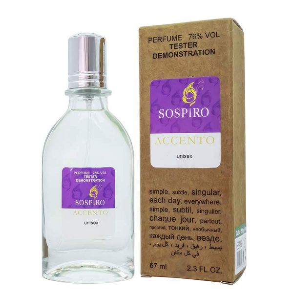 Tester Sospiro Accento, edp., 67ml